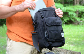 Black Type S-4 Tablet Bag by Skooba Design.