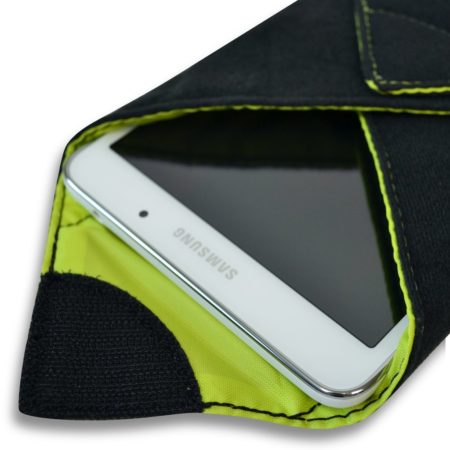 Skooba Design's small Skooba Wrap, part number 890312. Small Skooba Wrap wrapped around a cell phone.