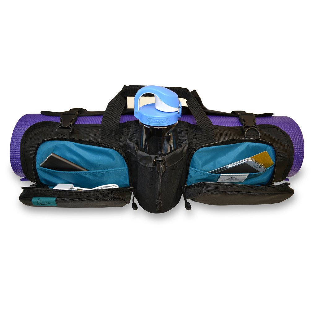The Onyx HotDog Yoga Rollpack is not your average yoga bag.